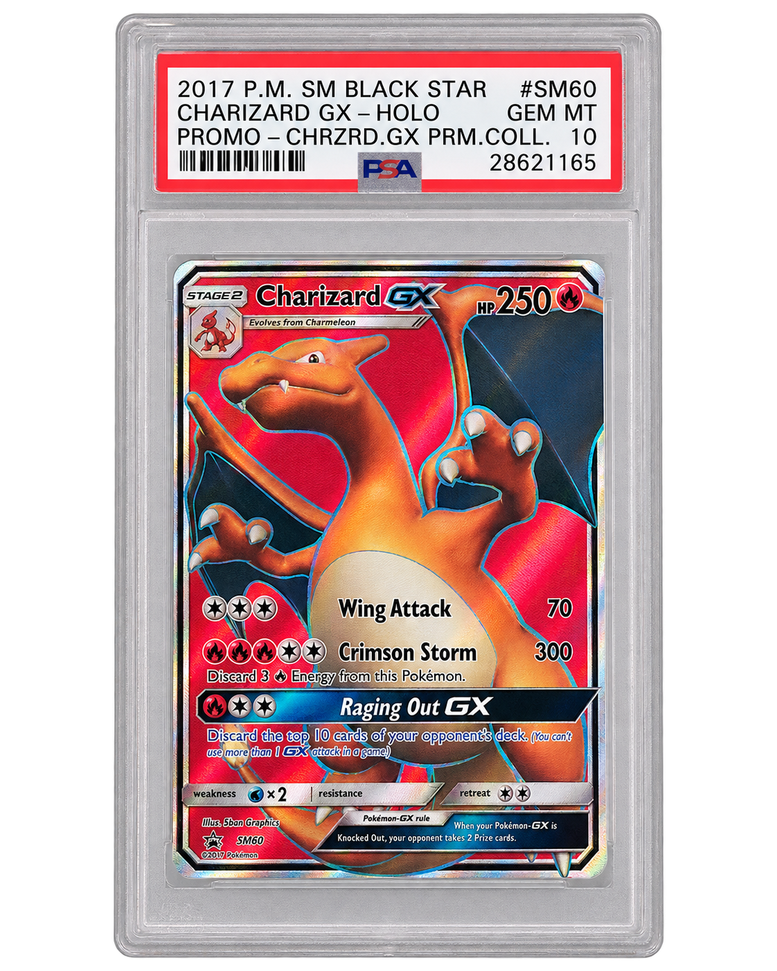 Charizard GX PSA 10