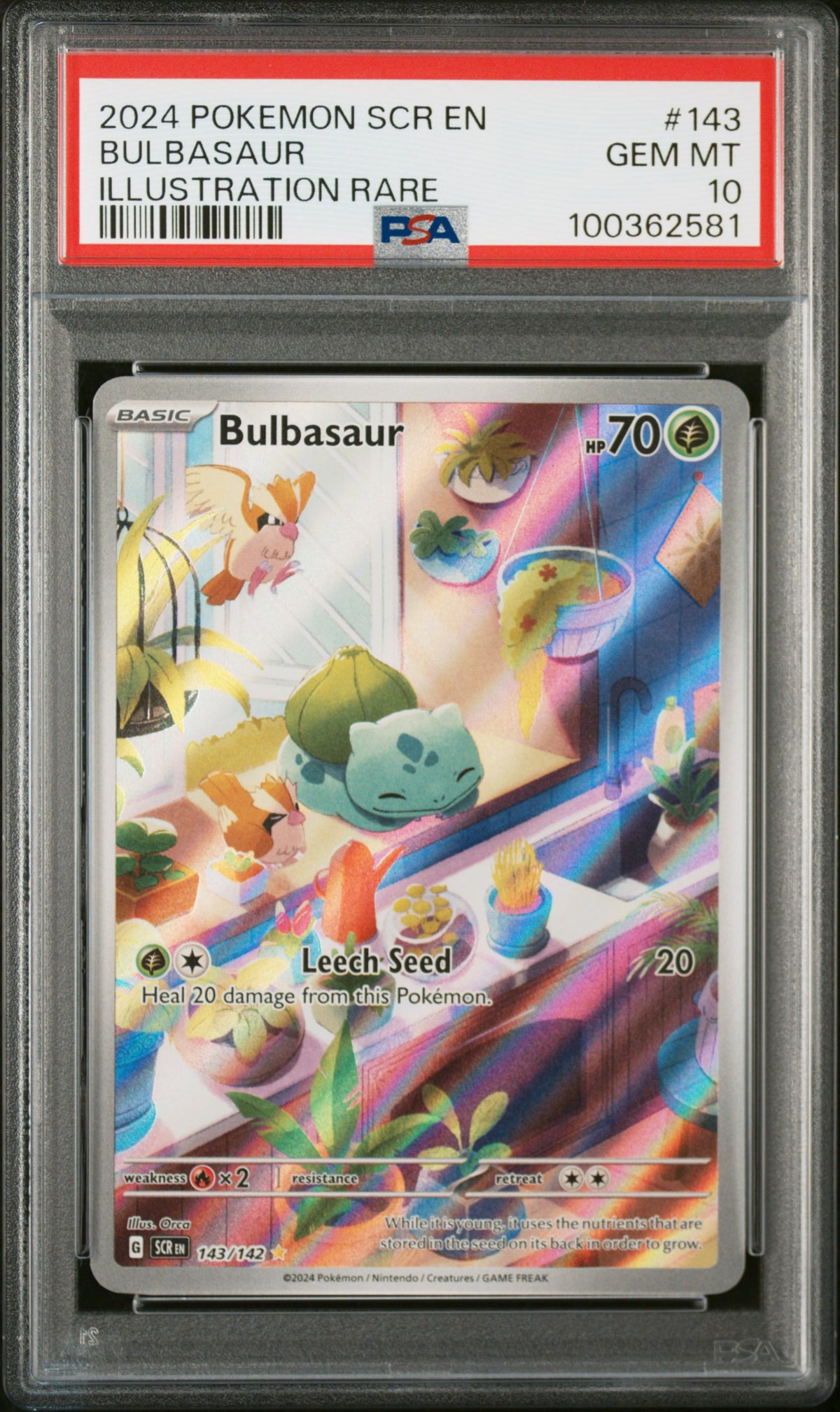 Bulbasaur — PSA 10