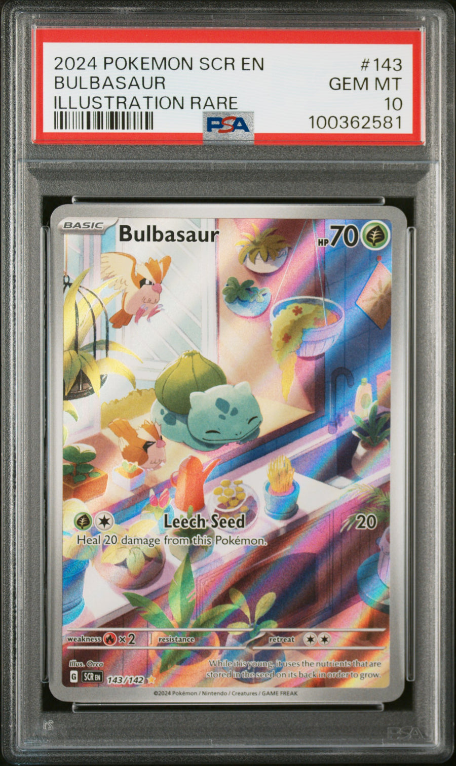 Bulbasaur — PSA 10