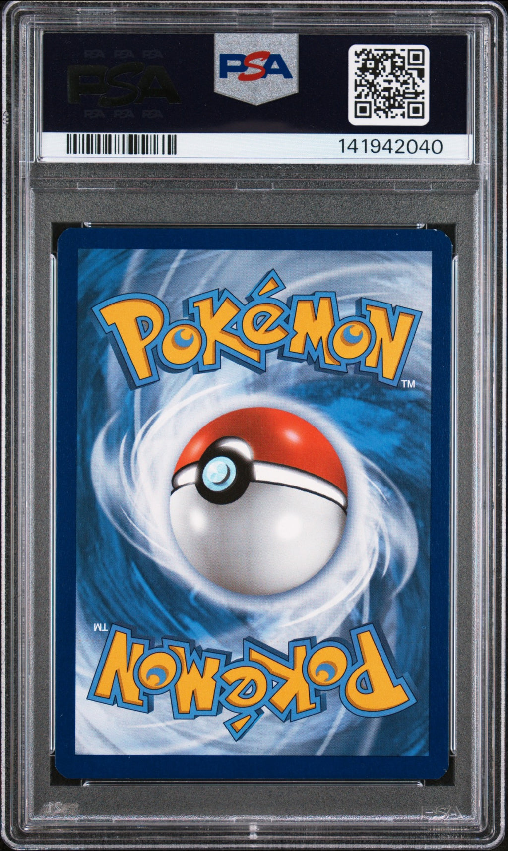 Pikachu SWSH039 PSA 9 back