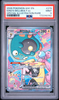 Iono's Bellibolt ex 279/217 PSA 9 front