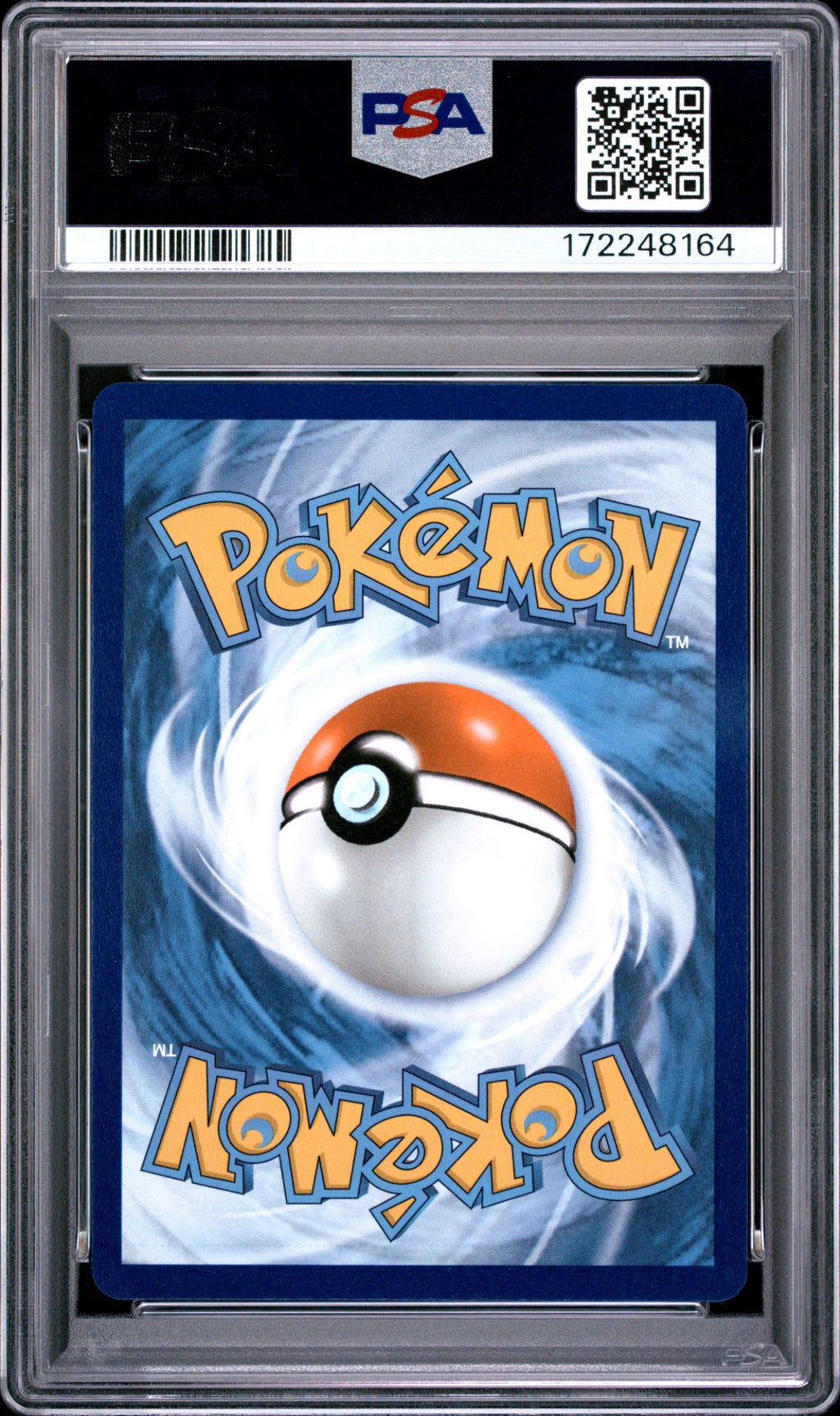 Pikachu ex 219/191 PSA 10 back