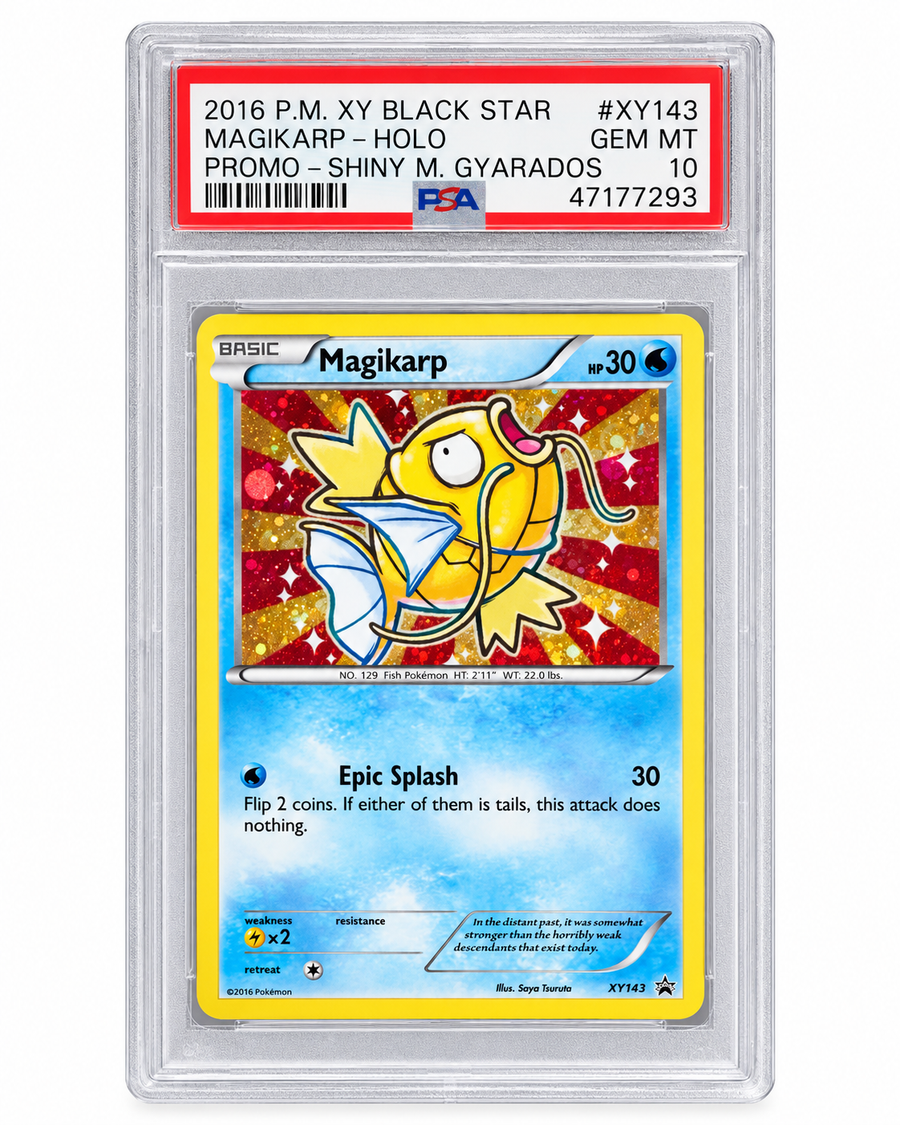 Magikarp XY Black Star Promo Holo XY143 [PSA 10] 2016
