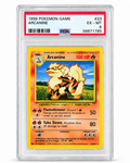 1999 Base Set Arcanine 23/102 PSA 6 front