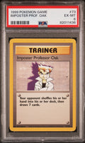 Imposter Professor Oak 73/102 PSA 6 front