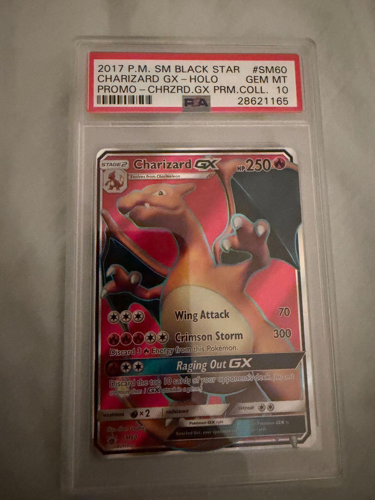 Charizard GX PSA 10