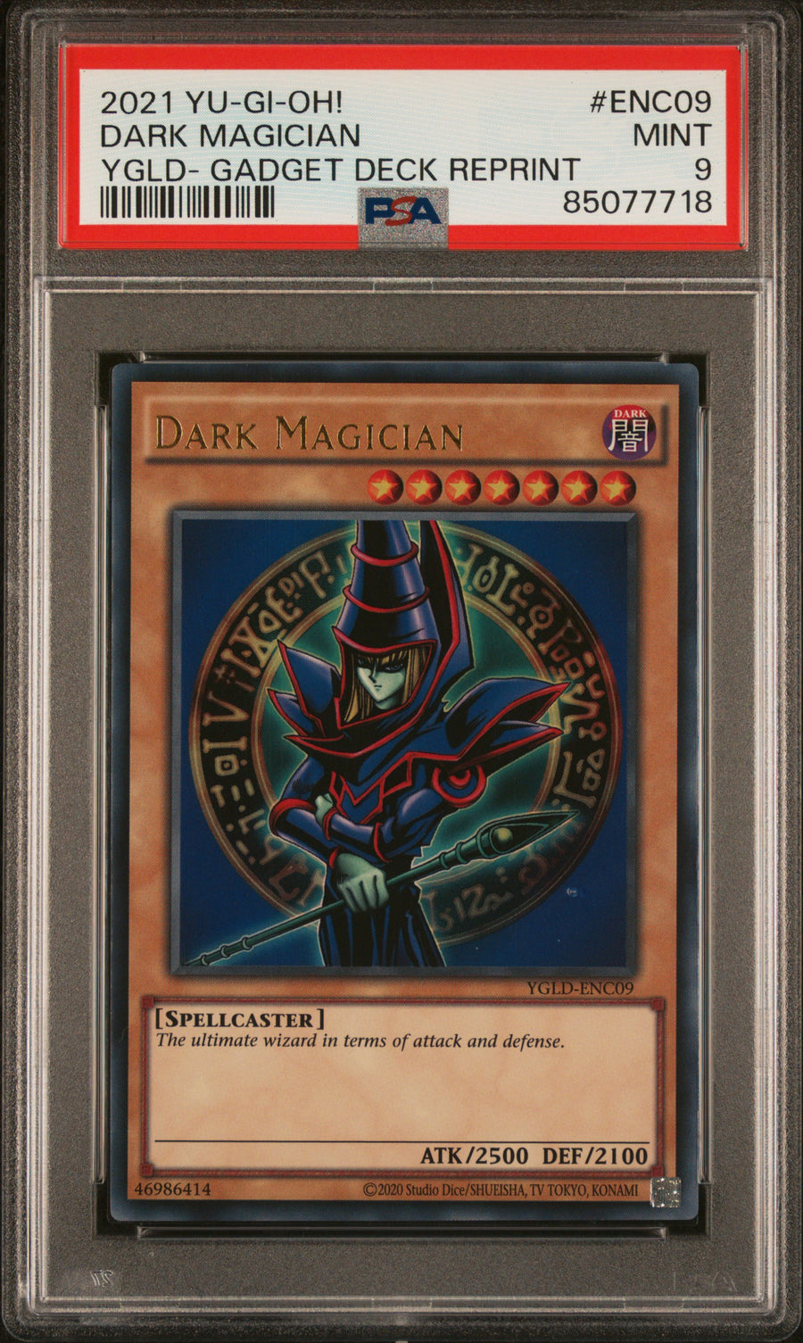 Dark Magician — PSA 9