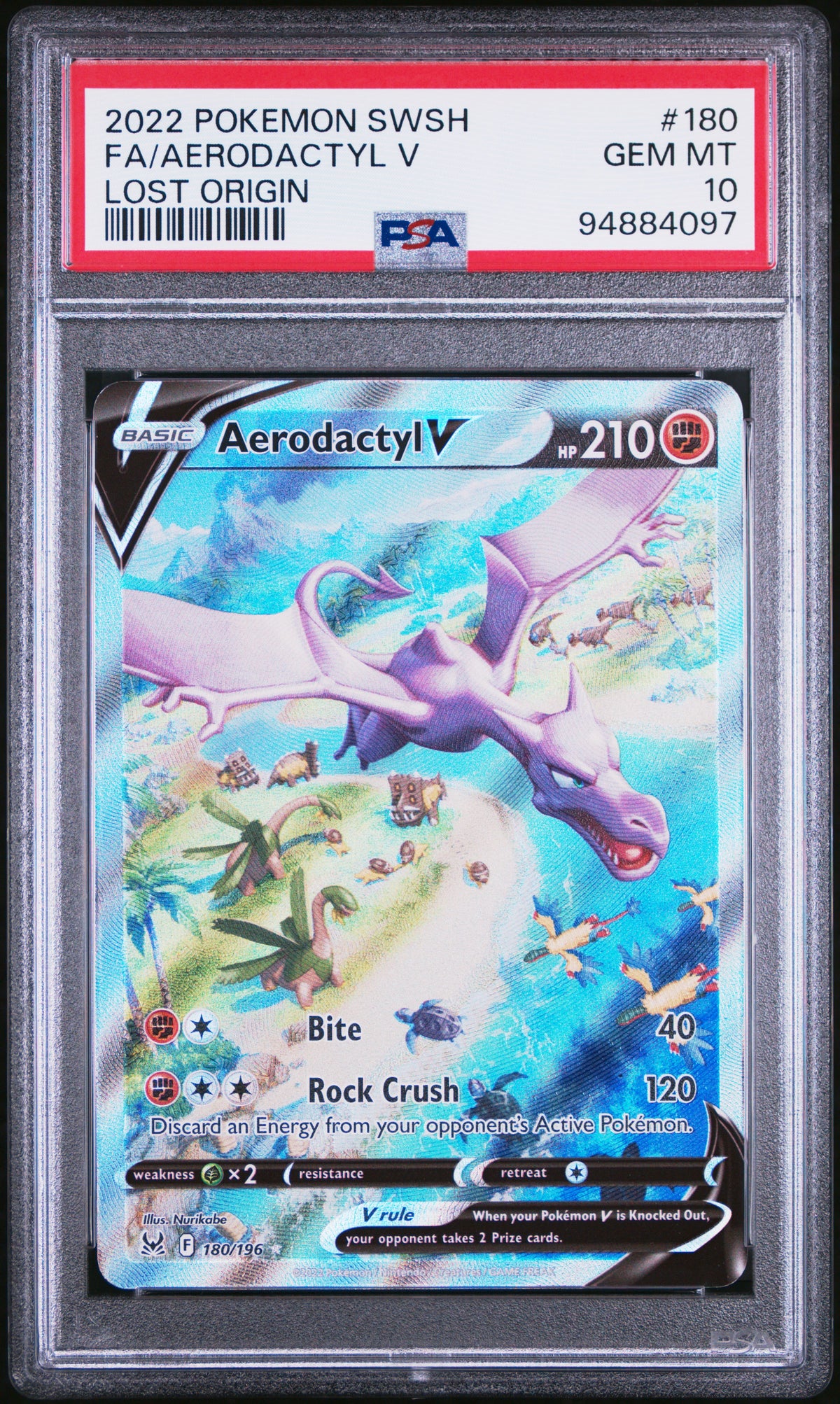 Aerodactyl V — PSA 10