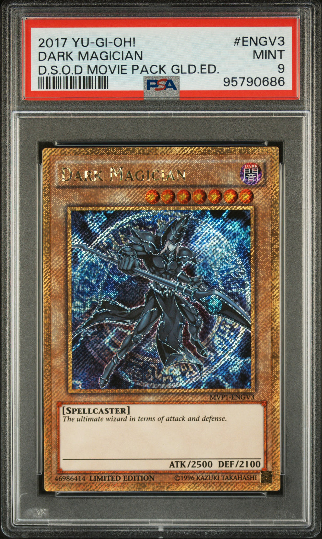 Dark Magician — PSA 9