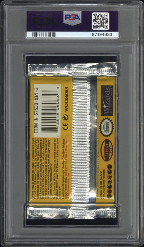 1999 Jungle Scyther Booster Pack PSA 10