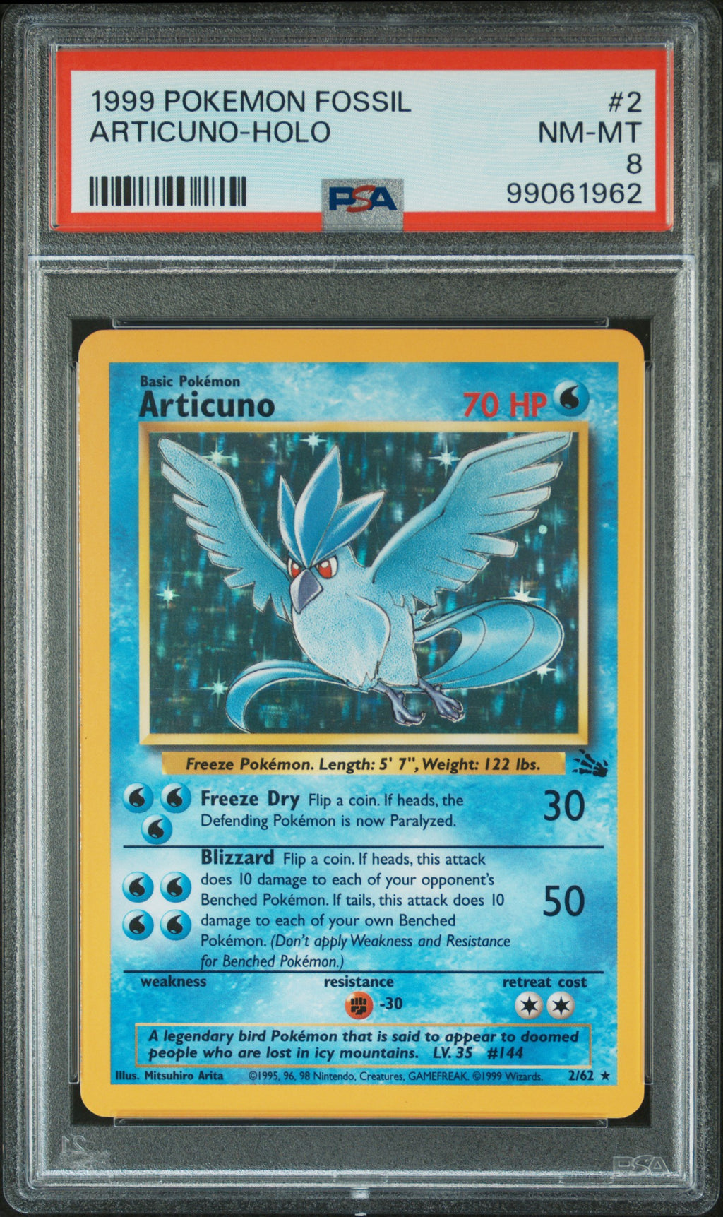 Articuno — PSA 8