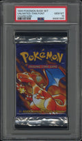 1999 Base Set Unlimited Charizard Booster Pack PSA 10