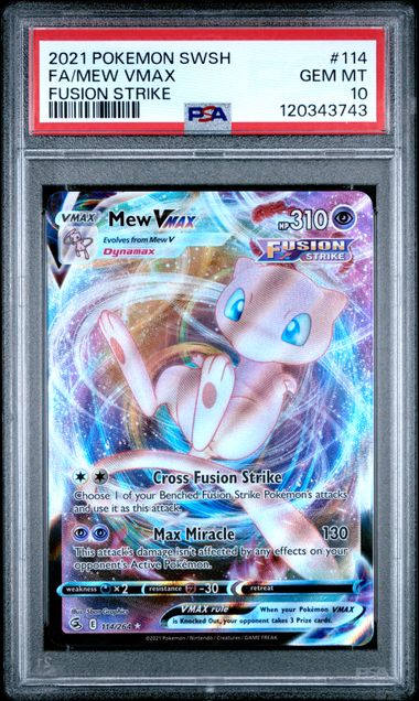 Mew VMAX PSA 10