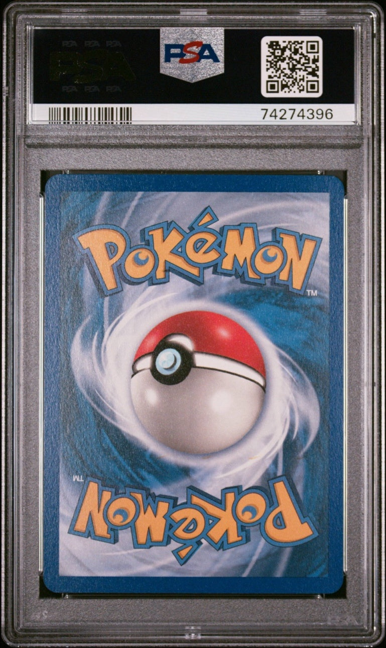 Gastly EX FireRed & LeafGreen Reverse Foil PSA 10 cert 74274396, back