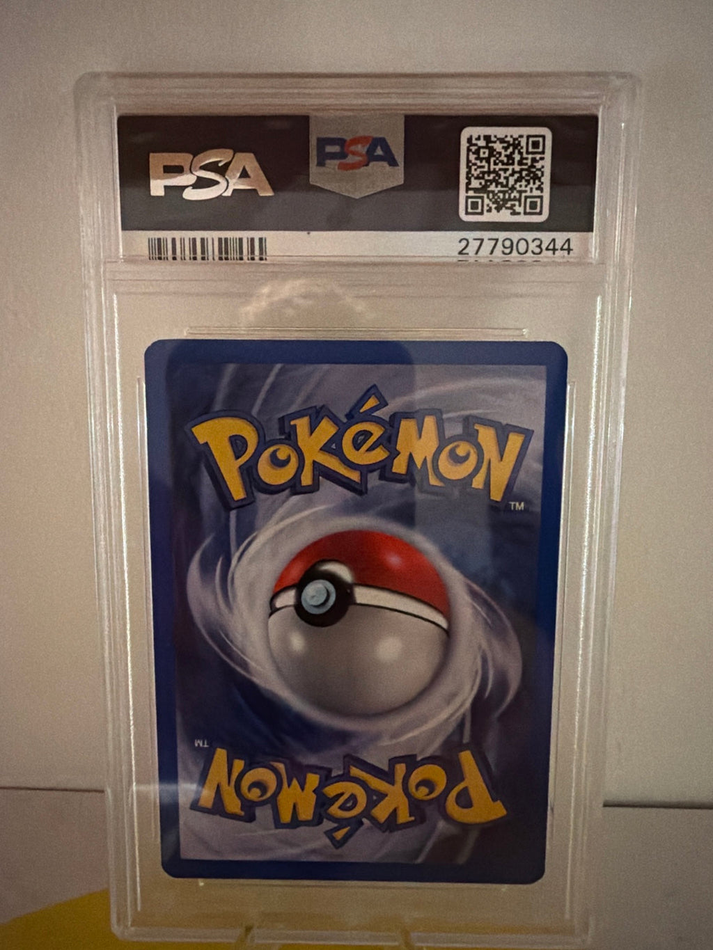 2000 Pokemon Gym Challenge Giovanni's Machamp Holo PSA 10 back