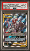 2019 Pokemon Mewtwo & Mew GX SM191 PSA 10 front