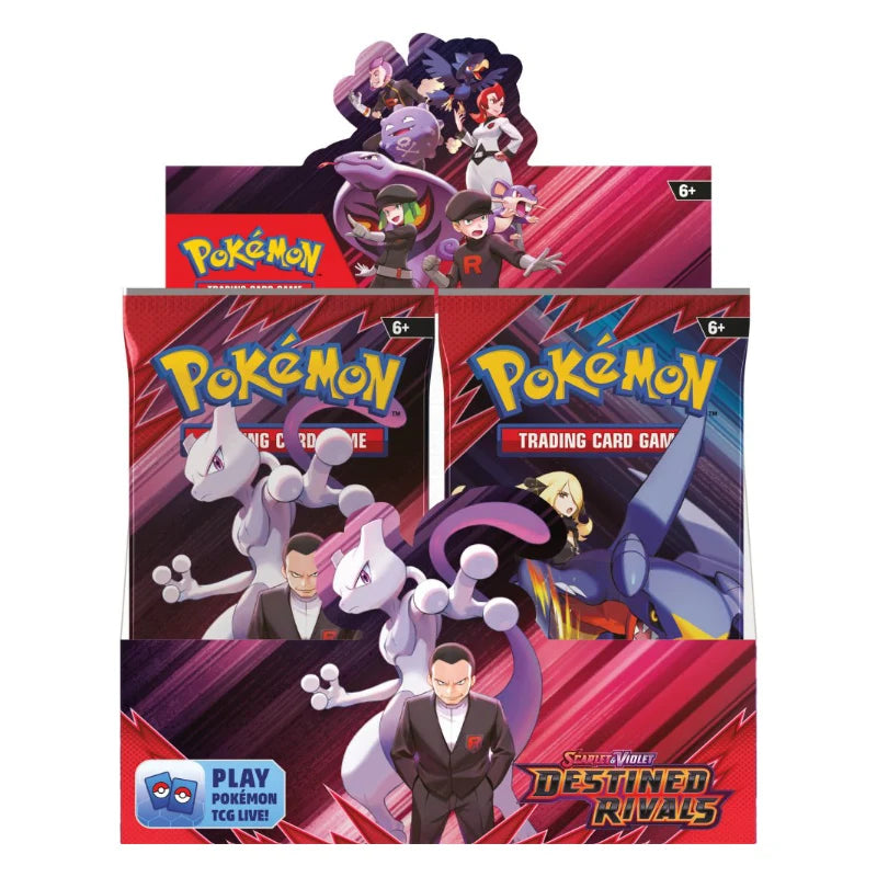 Destined Rivals Booster Box + Acrylic Display Case