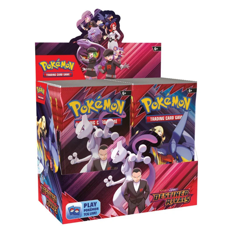 Destined Rivals Booster Box + Acrylic Display Case