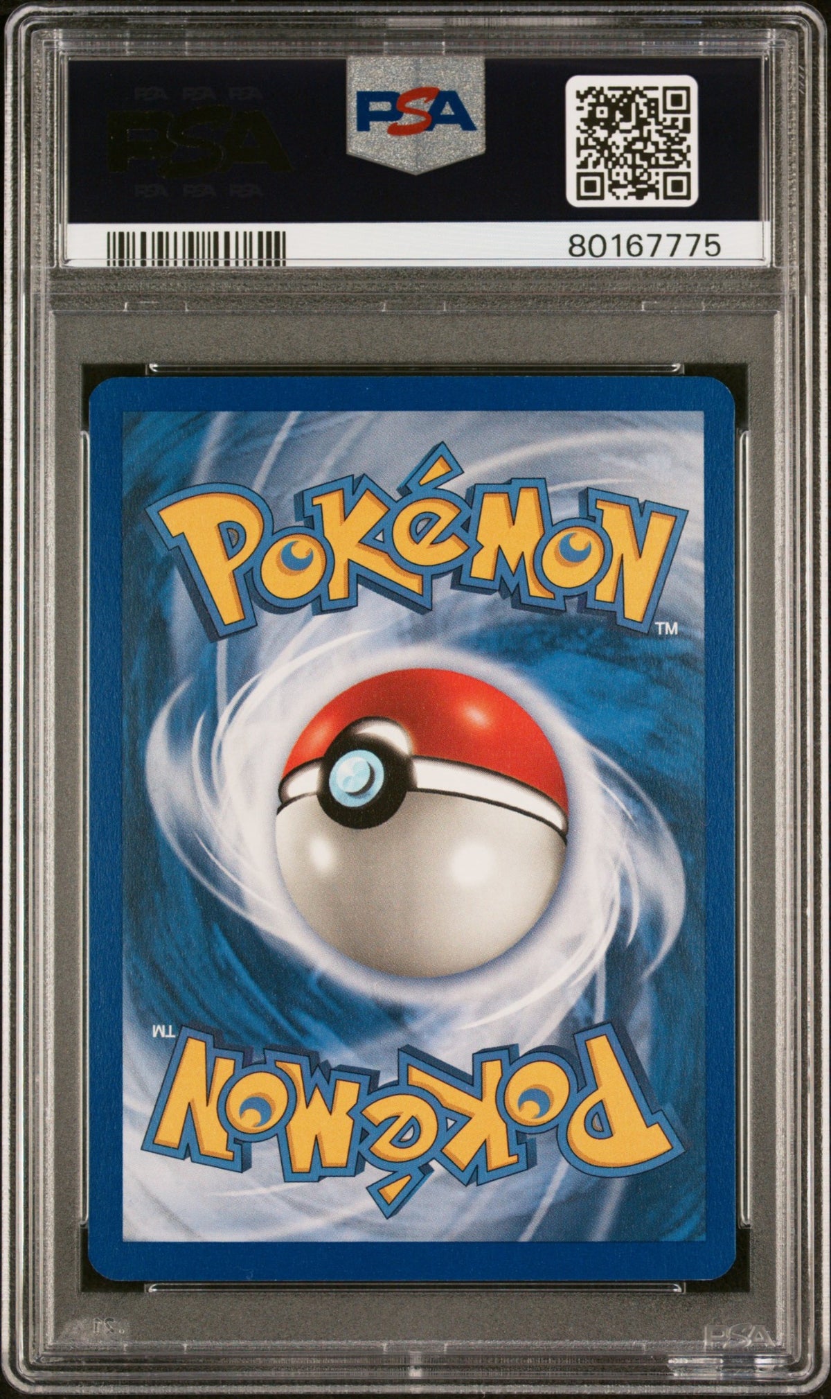 2002 Pokemon Expedition Poliwrath Reverse Foil 60 PSA 9 back