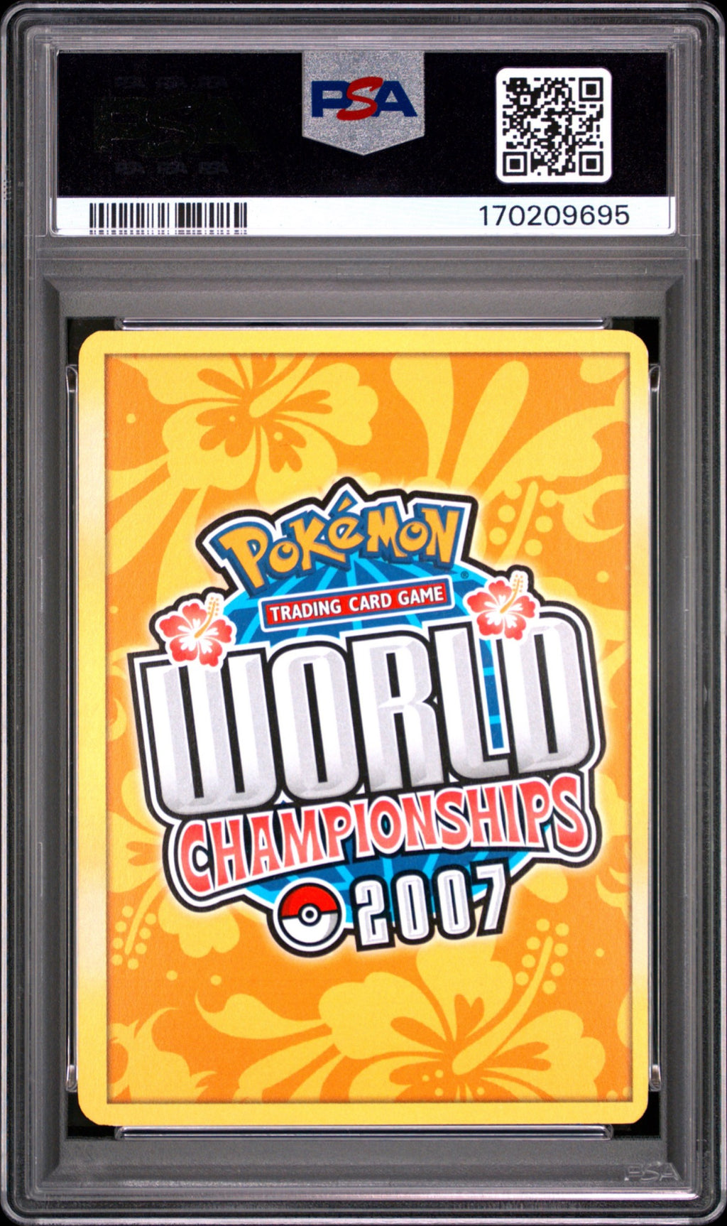 2007 Rayquaza ex World Championships #97 PSA 10 back