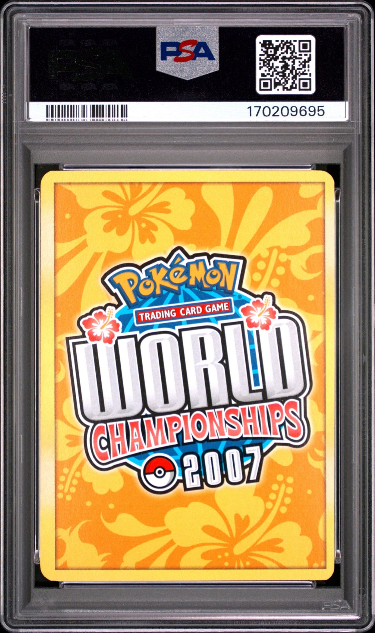 2007 Rayquaza ex World Championships #97 PSA 10 back