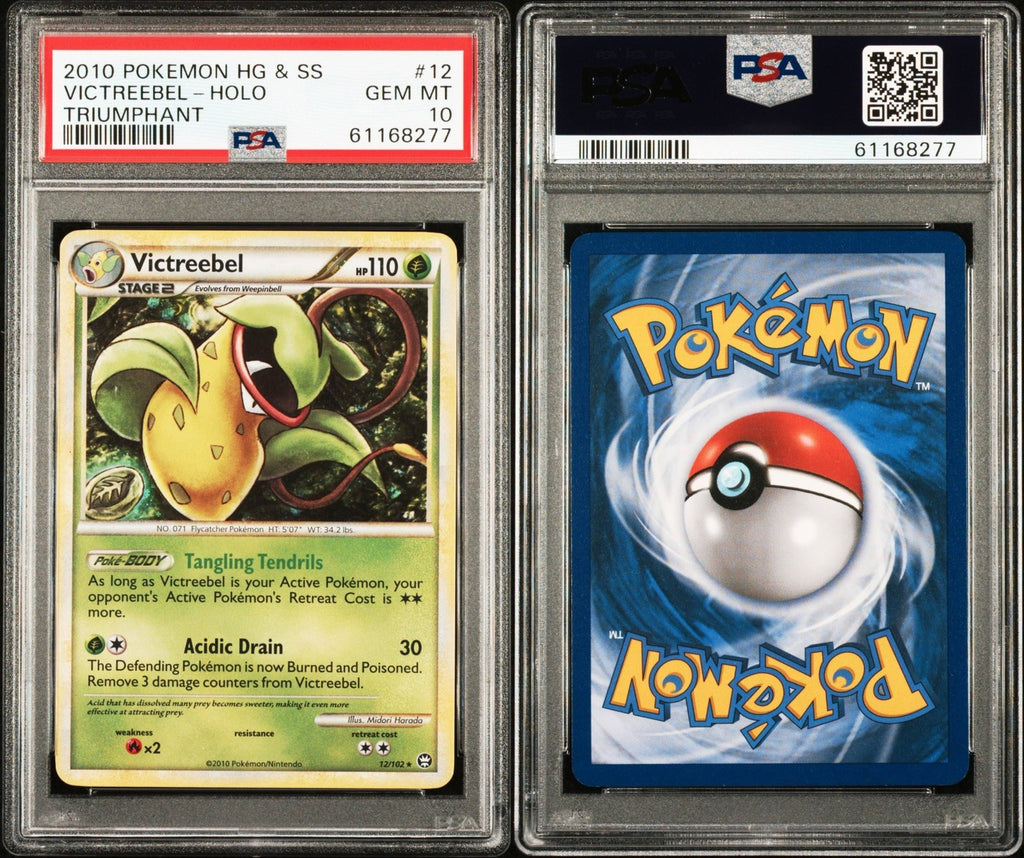 Victreebel Holo #12 English PSA 10
